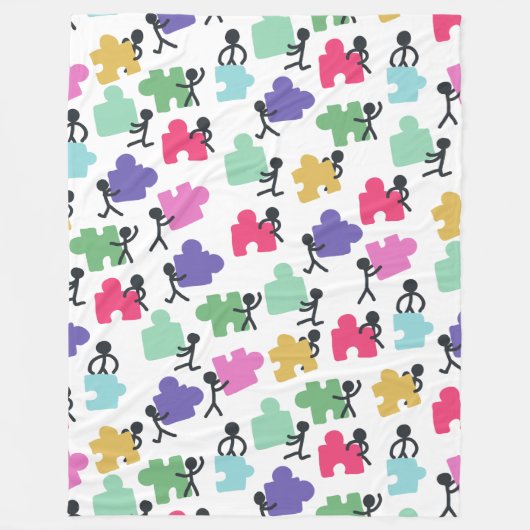 autistische mensen deken (Voorkant)