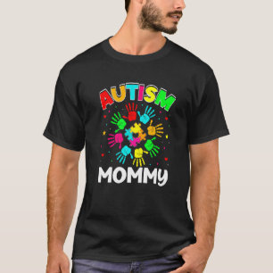 Autistische Moeder Puzzel Steun Familie Autisme Be T-shirt
