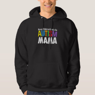 Autistische ondersteuning Autisme Mama Awareness M Hoodie