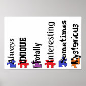 AUTISTISCHE POSTER (Voorkant)