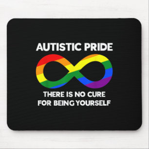 Autistische pride Autism Awareness Rainbow Infinit Muismat