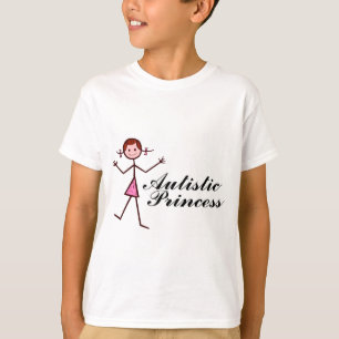 Autistische prinses (Meisje) T-shirt