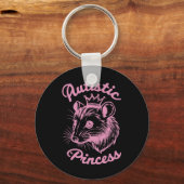 Autistische prinses Opossum 1 Sleutelhanger (Voorkant)