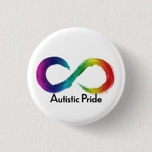 Autistische Trots Ronde Button 3,2 Cm