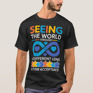 Autistische trots voor mannen vrouwen kinderen Zoo T-shirt
