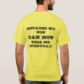 AUTISTISCHE URTS... - Gepersonaliseerd - Cus... -  T-shirt (Achterkant)