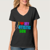 Autistische zoon t-shirt (Voorkant)