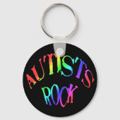 Autists Rock Sleutelhanger (Voorkant)