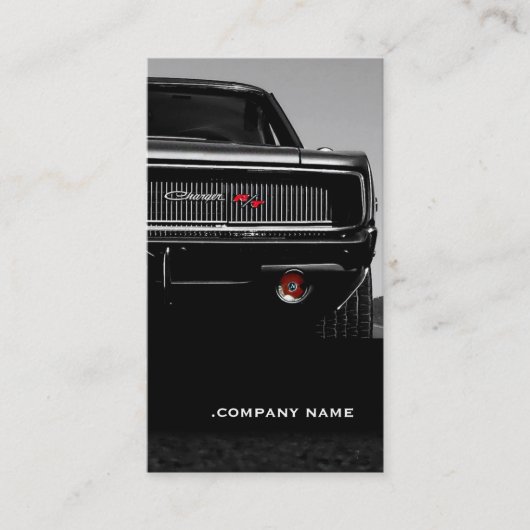 Auto 01 ・ Stijlvol Visitekaartje (Voorkant)
