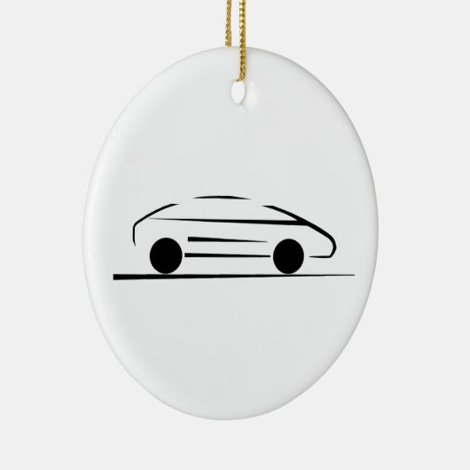 Auto (08) keramisch ornament (Rechts)