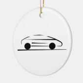 Auto (08) keramisch ornament (Links)