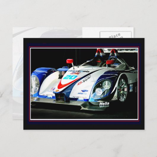 Auto 20 briefkaart (Voorkant / Achterkant)