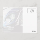 Auto 20 briefkaart (Achterkant)