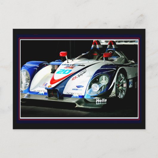 Auto 20 briefkaart (Voorkant)