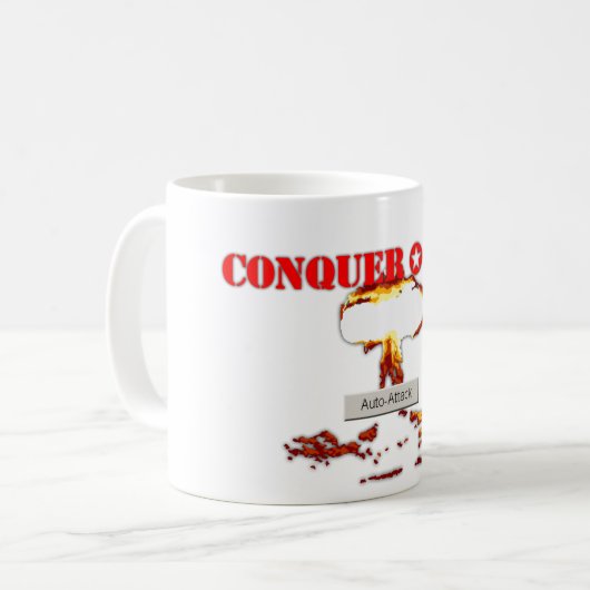 Auto-aanval Koffiemok (Voorkant links)