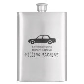 Auto Aarde vernietigt geldverbrandingmachine Flacon (Voorkant)