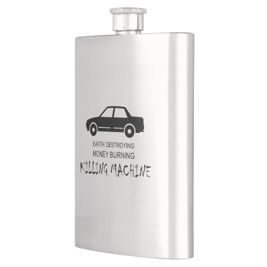 Auto Aarde vernietigt geldverbrandingmachine Flacon (Links)