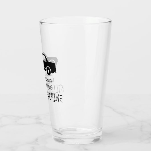 Auto Aarde vernietigt geldverbrandingmachine Glas (Links)