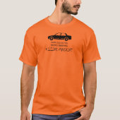 Auto Aarde vernietigt geldverbrandingmachine T-shirt (Voorkant)