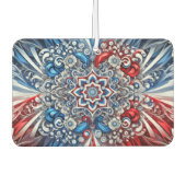 Auto Air Fresheners met Frankrijk Kleuren Design Luchtverfrisser (Voorkant)