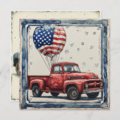  Auto Allegiantie:  Glorie Feestdagenkaart (Voorkant / Achterkant)