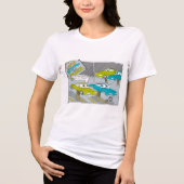 Auto and Tire Tri-Blend Shirt (Voorkant)
