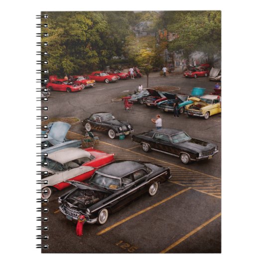 Auto - Antiek show Notitieboek (Voorkant)