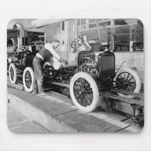 Auto Assembly Line, 1920s Muismat (Voorkant)