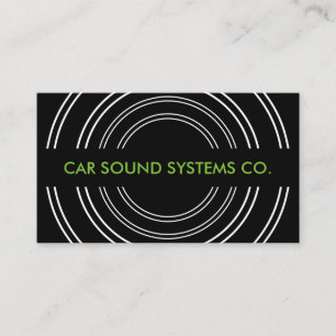 Auto Audio En Alarmen Visitekaartje