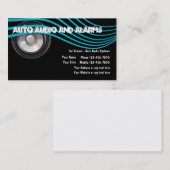 Auto audio en alarmerende Visitekaartjes (Voorkant / Achterkant)