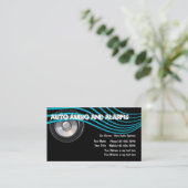 Auto audio en alarmerende Visitekaartjes (Staand voorkant)