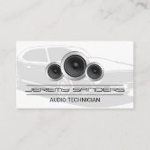 Auto Audio | Luidsprekers Visitekaartje (Voorkant)
