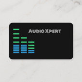 Auto Audio Stereo Satelliet radio Visitekaartje (Voorkant)