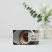 Auto Audio Stereo Visitekaartje (Staand voorkant)