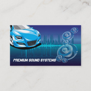 Auto Audio Systems Visitekaartje