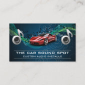 Auto Audio Technician | Elektronica Visitekaartje (Voorkant)