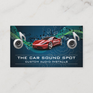 Auto Audio Technician   Elektronica Visitekaartje