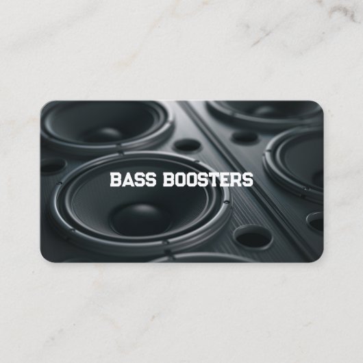 Auto Audio Visitekaartje (Voorkant)