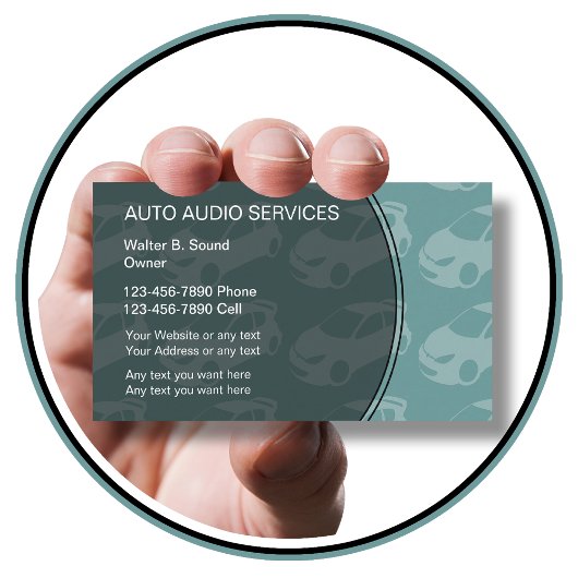 Auto Audio Visitekaartjes