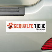 Auto-Aufkleber Bumpersticker (Op auto)