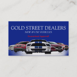 Auto, auto, Dealer Dealership Visitekaartje
