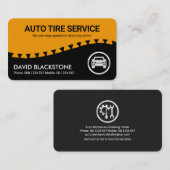 Auto-auto met tapedrive visitekaartje (Voorkant / Achterkant)