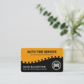 Auto-auto met tapedrive visitekaartje (Staand voorkant)