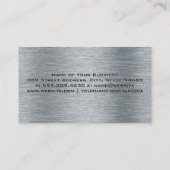 Auto auto Moderne Logo Visitekaartje (Achterkant)