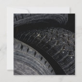 Auto Auto oude banden Black Road trips (Voorkant)