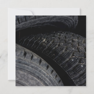 Auto Auto oude banden Black Road trips