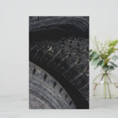 Auto Auto oude banden Black Road trips Briefpapier (Staand voorkant)