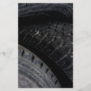 Auto Auto oude banden Black Road trips Briefpapier