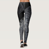 Auto Auto oude banden Black Road trips Leggings (Achterkant)