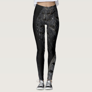 Auto Auto oude banden Black Road trips Leggings